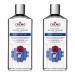 Cremo Rich-Lathering Cooling Citrus and Mint Leaf Body Wash Crisp Refreshing Scent with A Lively Blend of Peppermint 16 Fl Oz (2-Pack)