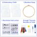 DPSKLTD Beginners Embroidery Stitch Practice Kit - 4 Pack with 39 Stitches for Craft Lovers - Detailed Instructions Included - Buy Online on GoSupps.com