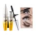 Mimore Mascara 4D Silk Fiber Eyelashes Waterproof Mascara Black Luxuriously Longer, Thicker & Volumizing Lashes, Advanced Smudge-Proof Formula Mascara (Black)
