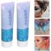 Sky Blue Body Face Chunky Glitter Gel - Long Lasting Shimmer for Festivals & Parties | Vibrant Cosmetic Makeup Art Accessory - Buy Online on GoSupps.com