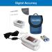 Microlife Fingertip Pulse Oximeter - Portable Blood Oxygen Monitor (SpO2) with Pulse Rate & LED Display - International Shipping Available - Buy Online on GoSupps.com