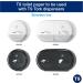 Tork SmartOne Mini Toilet Roll White T9 Advanced 2-Ply 12 x 620 Sheets 472193 Refill - Buy Online on GoSupps.com