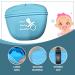 Washable Silicone Pacifier Holder Case - Easy One-Handed Clip On Pouch - Buy Online on GoSupps.com