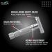 Pearl Flexi Adjustable Safety Razor V12 | Eco-Friendly Double Edge Razor for Men | Reusable Brass Shaving Razor - Perfect Father's Day Gift - Buy Online on GoSupps.com
