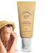 Black Rice Sunscreen Moisturizing Daily Sunscreen Rice Moisture Daily Sunscreen Nourishing Skin Protection & UV Defense 50g Non-greasy Velvet Finish Concealer Isolation for Face Body