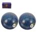 Gleavi 1 set metal handball balls handballs made of metal handrolle balls meditation balls roll handball made of metal hand training balls hand massage balls iron fitness training ball outside