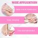 8 Pcs Silicone Toe Separators for Pedicures | Washable Toe Spacers for Men & Women | Perfect Toenail Dividers for Nail Polish & Trimming - Buy Online on GoSupps.com
