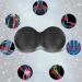Kelepu Massage Ball | High-Density EPP Yoga Foam Tool for Muscle Relaxation | Soft Foam Stress Relief (Black 24x12cm) - Shop Now! - Buy Online on GoSupps.com