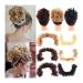 Messy Bun Hair Piece for Women Messy Hair Bun Extensions Long Synthetic Fluffy Hair Bun Wrap Around Scrunchies DIY Curly Elastic Band Hair Extensions Hairpieces for Women Fake Hair Accessories for 4