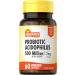 Sundance Probiotic Acidophilus | 500 Million Active Cultures | 60 Quick Release Capsules | Non-GMO Gluten Free Supplement