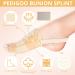 PEDIGOO Bunion Corrector - Slip Proofing Toe Separator for Big Toe Pain Relief - Orthopedic Splint for Women and Men - Beige - Buy Online on GoSupps.com