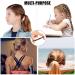JIANYI 1200 Pack Mini Rubber Bands - Small Soft Elastic Hair Ties for Kids, Toddlers, Braids, Ponytails - Black - Buy Online on GoSupps.com