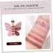 FRCOLOR 1pc Eyeshadow Palette Shimmer Blush Matt Makeup Blusher Cosmetic Eyeshadow Plate Supplies Lucky Girl 1 count (Pack of 1) As Shown 4 - Buy Online on GoSupps.com