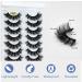 KOKAY Russian Strip Lashes 8 Pairs DD Curl Reusable Faux Mink 3D Fake Eyelashes - Waterproof & Fluffy - Gift Set (K001 15MM) - Buy Online on GoSupps.com