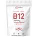 Micro Ingredients Vitamin B12 1,000 mcg | Methylcobalamin 365 Chewable Tablets | Fast Dissolve, Natural Strawberry Flavor | Supports Energy & Metabolism Health | Vegan, Non-GMO, Gluten Free