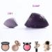 XMOSNZ 15pcs Crystal Handle Makeup Brush Set with Bonus 4 Sponges - Purple - Buy Online on GoSupps.com