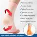 8 Pairs Neuropathy Socks Plantar Fasciitis Compression Support - Men & Women Sports Injury Recovery, Arch Support, Anti-Slip, Breathable - Pain Relief - S Pink+Blue - Buy Online on GoSupps.com