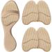 Metatarsal Foot Pads for Women - High Heel Inserts & Ball of Foot Cushions - Anti-Slip Shoe Pads in Beige & Black - Two Pairs for Ultimate Comfort - Buy Online on GoSupps.com