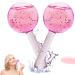 Ice Globes Facial Roller Cold Skin Massagers | Cooling Globes For Face Neck  Anti Aging | Tighten Skin Treatment Reduce Puffiness Ice Globes for Facials  Cooling Facial Tighten Skin Care Tool (Pink)