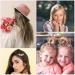 RYFAB 8pcs Crystal Flower Hairpins Rhinestone Barrettes Hair Jewelry Clips Crystal Flower Hair Accessories for Women Girls Wedding Gala Party & Everyday Use - Buy Online on GoSupps.com