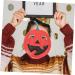 Holibanna 4 pcs Smile Props Halloween Costumes Red Fashion Horror Costume Favors Festival Covers Cosplay Plastic Scary Head Funny Decor Creepy Party Decoration Decorative Pumpkin 25x19cm Red - Buy Online on GoSupps.com
