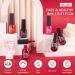 Gellen Gel Nail Polish Set - 6PC Red Burgundy & Hot Pink Purple Gift for Women - Perfect Valentine s Day Manicure - Buy Online on GoSupps.com