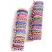 100Pcs Multicolor Elastic Hair Ties | Braided Scrunchies Stretch Bands for Girls & Women | No Crease Rope Ponytail Holder Hair Accessories - Buy Online on GoSupps.com