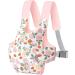 GAGAKU Baby Doll Carrier - Pink Strawberry Flowers | Adjustable Straps for Kids | Stuffed Animal Accessory - Buy Online on GoSupps.com