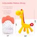Tinabless Baby Giraffe Teething Toy Set - Silicone Teethers for 0-12 Months | Christmas Stocking Stuffers for Boys & Girls - Buy Online on GoSupps.com