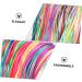 minkissy 7 Sets Colored Hair Rope Braided Hair Scrunchies Ties Ribbon Elastic Hair Ropes Hair Tinsel Ribbon for Hair Hiphop Hair Tie Braid Headdress Molding Line Hip Hop Child Polyester - Buy Online on GoSupps.com