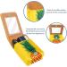Buy Tropical Summer Theme Leather Lipstick Case & Organizer with Mirror | Mini Lip Gloss Holder Bag - Buy Online on GoSupps.com