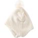 Home Prefer Toddler Beige Fleece Knit Beanie Hat 2-5T | Kids Winter Earflap Hat - Buy Online on GoSupps.com