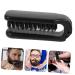 Minkissy 3-Pack Mini Beard Folding Brush Set | Wild Boar Bristle Grooming Brushes for Fine Hair | Portable Cleaning Tools for Men - Buy Online on GoSupps.com