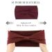 Dreshow 4 Pack Women s Elastic Headbands - Soft Hair Bands for Yoga Sport & Fitness - Maroon Navy Peacock Blue Charcoal - Buy Online on GoSupps.com