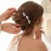 10-Piece Gold Crystal Wedding Hair Pins for Bride & Bridesmaids - Buy Online on GoSupps.com