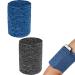 Becomes arm loop bracelet holder cell phone arm holder practical for most cell phone devices sports outdoor activities white blue and Heidegrau-2 pieces