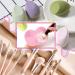 Makeup Brush Cleaning Mat Silicone Brush Cleaning Mat Makeup Brush Cleaning Pad with Suction Cups Small Makeup Brush Cleaning Tool for Makeup Brushes(Pink) - Buy Online on GoSupps.com
