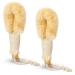 2 Pcs Dry Brushing Body Brush Exfoliating Brush Body Scrubber Natural Bristle Body Brush Bath Shower Dry Skin and Body Sisal Brush with Naturals Fibers for Skin Care  Exfoliates Skin