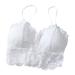 HUyydza Sports Have Breasts Underwear 1PC Women a Sexy Carrying Vest Nuts Are Remix White M