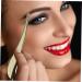 Mikinona 1 Eyebrow Clips Eyebrow Clip Tweezers Hair Remover Tool Facial Hair Tweezers Make up Kit Mini Slant Tweezer Eyebrow Plucking Kit Women Eyebrow Curler Eyebrow Makeup Tool - Buy Online on GoSupps.com
