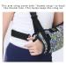 Foam Arm Sling Shoulder Brace Support - Adjustable Waist Strap Elbow Immobilizer for Kids - Ideal for Rotator Cuff Injuries Fractures & Dislocations - Green Rose Leopard Small - Buy Online on GoSupps.com