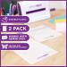 Gemini GEMMIDI-Acc-FOLD Midi Manual Die Cutting & Embossing Machine-Plastic Folder-2 Pack 6 x 9 Clear Single - Buy Online on GoSupps.com