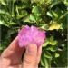 Natural Crystal Rough 3pcs Aura Angel Crystal Cluster Natural Titanium Coating Gemstone Quartz Cluster Home Decor 110-120g - Buy Online on GoSupps.com
