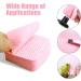 Qufiiry 300 Lint-Free Nail Towels & Cotton Pads - Perfect for Gel Nail Polish Removal (Pink) - Buy Online on GoSupps.com