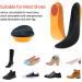 Orshawer Plantar Fasciitis Memory Foam Insoles - Arch Support Inserts for Women & Men - Comfortable Shock Absorption, Foot Pain Relief - Buy Online on GoSupps.com