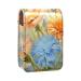 Travel Lipstick Organizer Case Lipstick Case Portable Makeup Bag With Mirror Butterfly and Flowers Field K073s9npnp