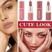 2PCS Mini Capsule Pills Lipstick Set Matte Lip Stain Long Lasting Waterproof Lip Gloss Kit Pill Shaped Lipstick Lip Balm Suit for Women Girls(01+03) - Buy Online on GoSupps.com