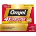 Orajel 4X Toothache & Gum Pain Severe Cream 0.33oz | Instant Relief from #1 Oral Pain Brand - Buy Online on GoSupps.com