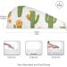 Green Cactus Flowers Hair Towel 2 Pack - Super Absorbent Quick Dry Hair Turbans for Women & Girls - Buy Online on GoSupps.com