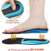 Footsecret Work Boot Insoles | Heel Pain Relief & Shock Absorption Inserts | Men 9.5-11.5/Women 10.5-12.5 Gray - Buy Online on GoSupps.com